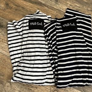 Two milk snob breastfeeding covers